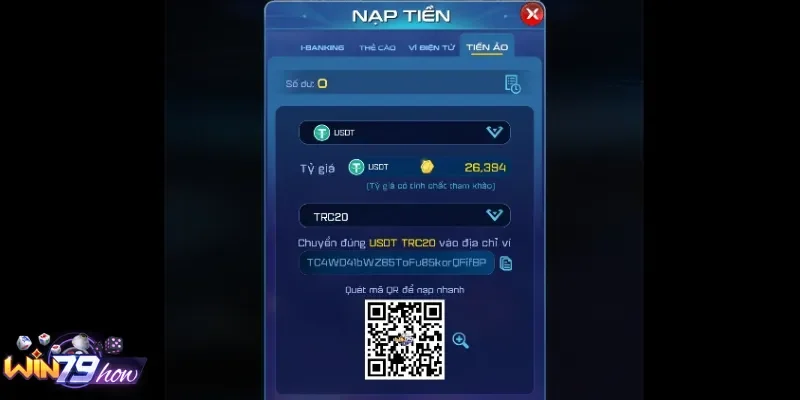 Nạp Tiền Win79 | Gửi Vốn Vào Quỹ Bằng 4 Kênh Phổ Biến Nhất 4 Hướng dẫn gửi vốn tiền ảo