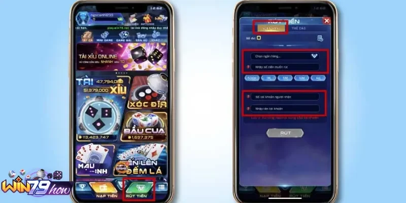 Hướng Dẫn Cách Rút Tiền Win79 Trong 1 Phút Không Lỗi 3 Lỗi nhập sai thông tin