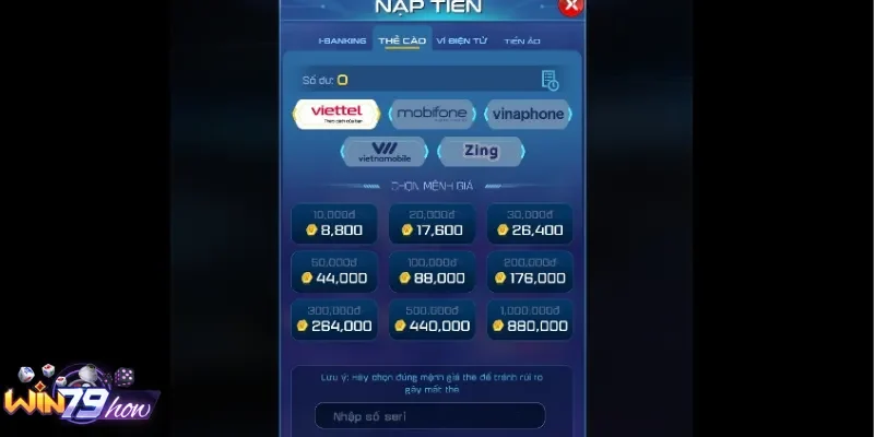 Thủ tục nạp vốn từng bước chi tiết