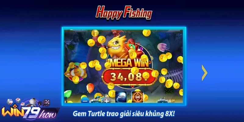 Tham Gia Bắn Cá Win79 Happy Fishing Gom Thưởng Siêu Chất 13 Happy Fishing Win79