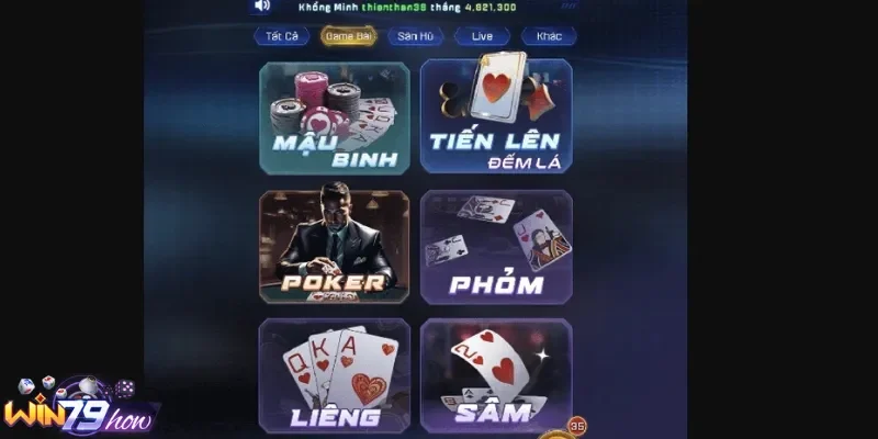 Game Bài Win79 - Giải Trí Thả Ga, Không Lo Thiếu Thưởng 7 Hình dung sơ về game bài Win 79