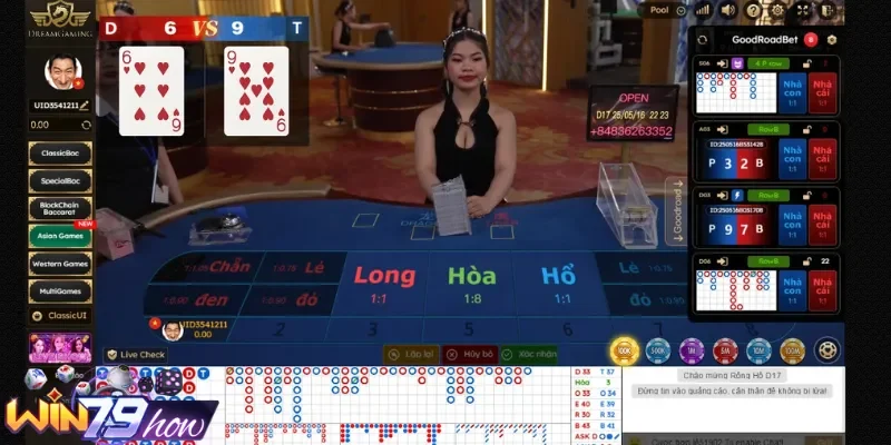 Thiên Đường Live Casino Win79 Ăn Lời Đỏ Đen Cực Hot 8 Lưu ý khi đặt tiền đỏ đen