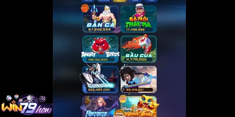 Nổ Hũ Win79 - Quay Slots Hot Nhận Thưởng To Mỗi Ngày 6 Tìm hiểu sảnh chơi nổ hũ Win79