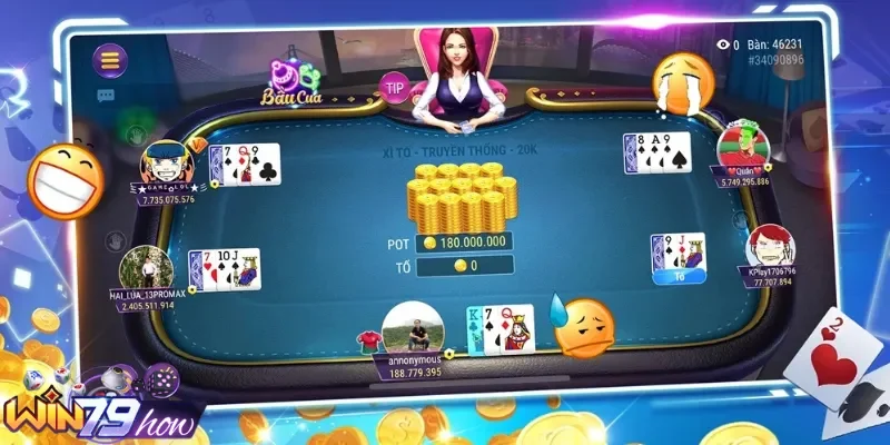 Bật mí bí kíp chiến xì tố Win79 hiệu quả nên áp dụng ngay 11 xì tố Win79